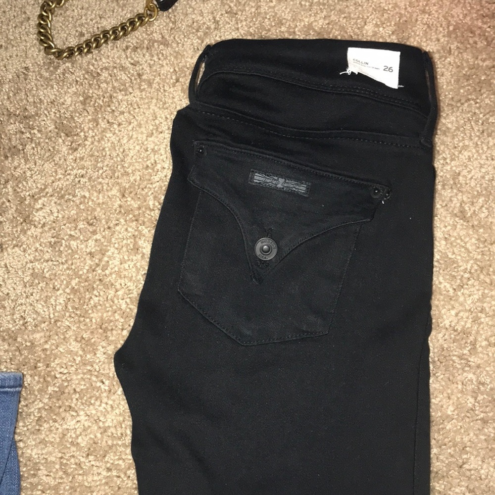 Black Hudson skinny jeans